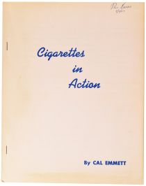Cigarettes in Action, Inscribed and Signed
