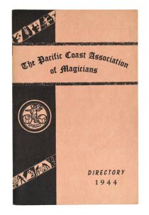 The Pacific Coast Association of Magicians Directory 1944