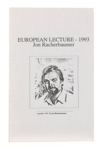 European Lecture - 1993 (Inscribed and Signed)