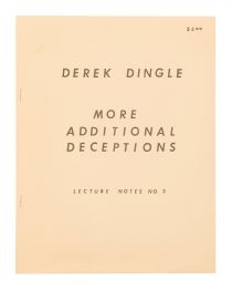 More Additional Deceptions, Lecture Notes No. 3