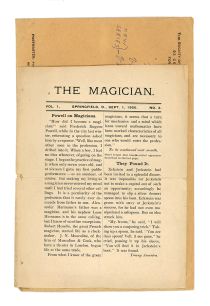 The Magician Vol. 1 No. 3
