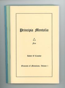 Principia Mentalia, Volume 1-3
