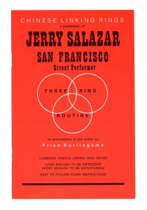Three Ring Routine, A Presentation of Jerry Salazar