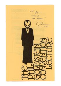 The Phil Goldstein Convention Lecture (Inscribed and Signed)