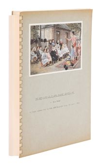 The Cups and Balls in 19th Century Graphic Art (Inscribed and Signed)