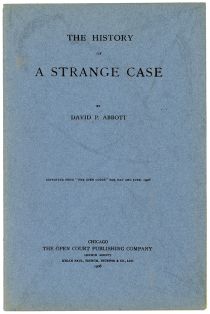 The History of a Strange Case