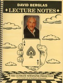 David Berglas Lecture Notes: The Ultimate Newspaper Prediction