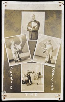 Charlie the Magician Postcard