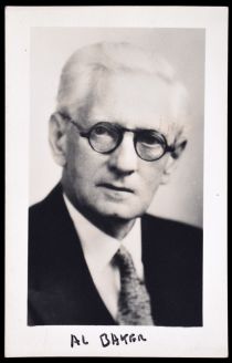 Al Baker Postcard