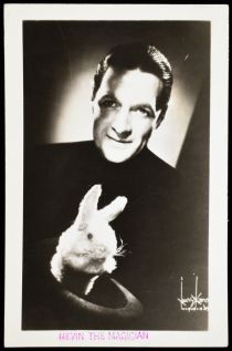 Nevin The Magician Postcard