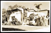 Residence of Caryl S. Fleming Postcard