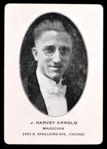 J. Harvey Arnold Throw-Out Card