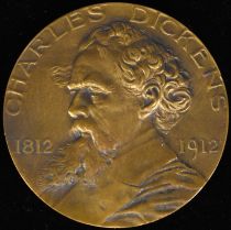 Charles Dickens Medallion