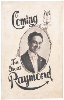 The Great Raymond Small Window Card