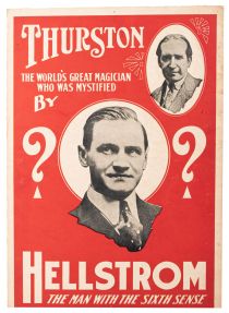 Hellstrom, the Man with the Sixth Sense Window Card