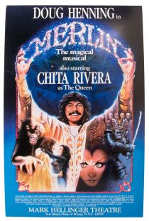 Doug Henning Merlin Window Card