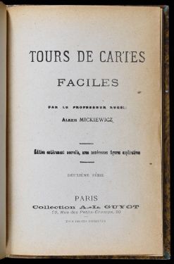 Tour de Cartes Faciles