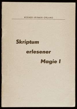 Scriptum Erlesener Magie I