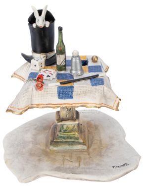 Toni Moretto Magician's Table Sculpture