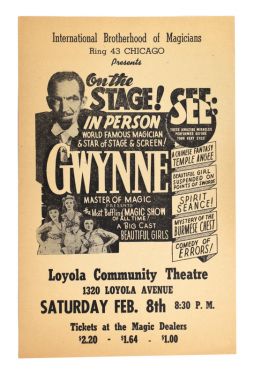 International Brotherhood of Magicians Presents Gwynne