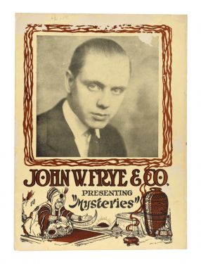 John W. Frye and Co. Presenting Mysteries