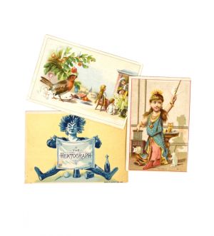 Three Victorian Trade Cards