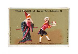 Un Bal d'Enfants Trade Card