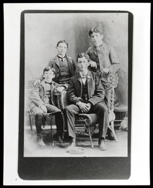 Bouton Siblings Photograph (Harry Blackstone)