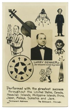 Larry Benner, The Versatile Artist Supreme Postcard