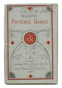 Selected Patience Games