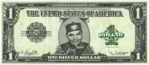 Giant One Dollar Bill