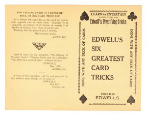 Edwell's Six Greatest Card Tricks