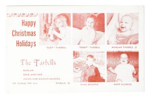 Harlan Tarbell Christmas Card