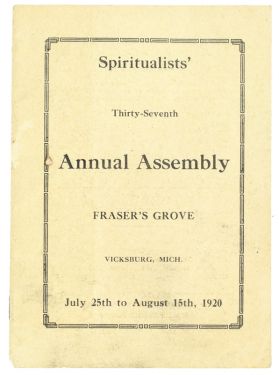 Official Program of Spiritualists' 37th Annual Assembly