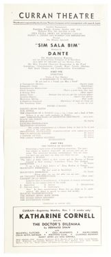 Dante: Curran Theatre