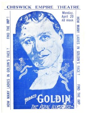 Horace Goldin: Chiswick Empire Theatre