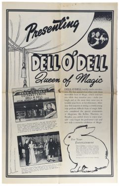 Dell O'Dell Queen of Magic Brochure