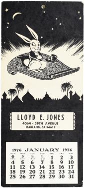 Lloyd E. Jones 1976 Calendar