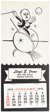 Lloyd E. Jones 1978 Calendar