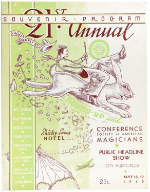 Society of American Magicians 21st Annual Conference Souvenir Program
