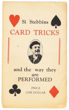 Si Stebbins: Card Tricks and the Way They are Performed