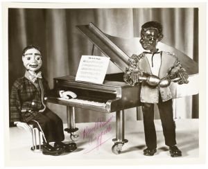Harold Ramm Puppets Photograph, Signed