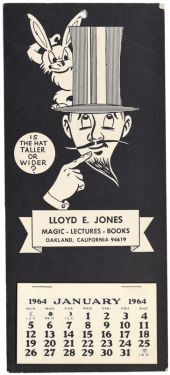 Lloyd E Jones 1964 Calendar