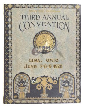 Third Annual I. B. M. Convention Souvenir Program