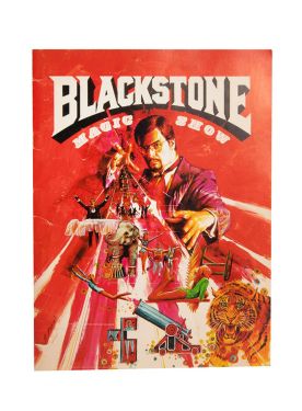 Blackstone Magic Show Program (Inscribed and Signed)