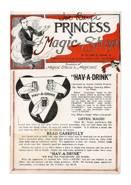 Joe Berg's Princess Magic Shop Catalog