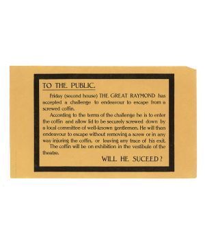 The Great Raymond Coffin Escape Challenge