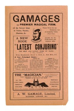 Gamages Advertisement