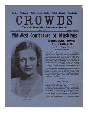 Madame Litzka on Crowds Magazine