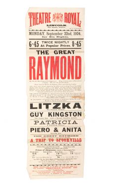 The Great Raymond at Theatre Royal